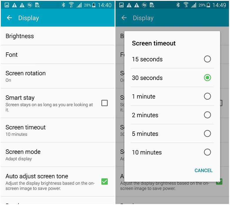 Dicas de bateria do androidpit galaxy s5 2