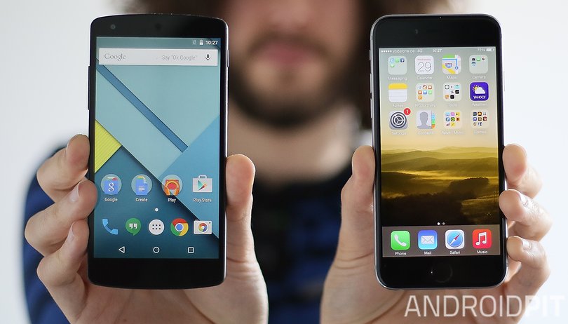 Nexus 5 (2015) vs iPhone 6s comparison: platform wars go nuclear
