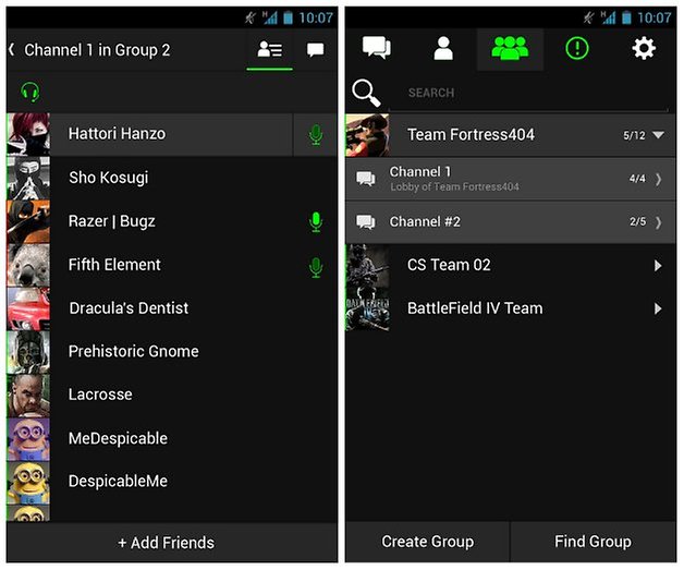 androidpit razer comms screenshot