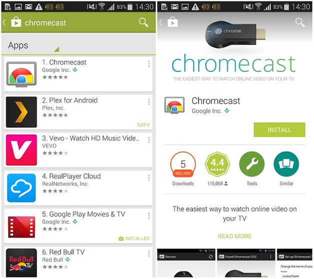download google chromecast app play store