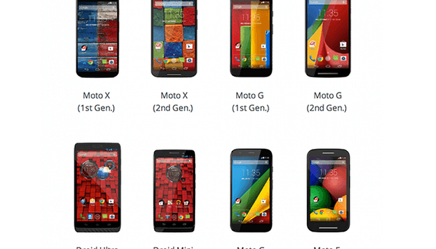 Motorola website adds Android 5.0 Lollipop update page: find out when your device will get it
