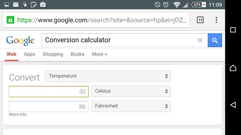androidpit google search tips conversions
