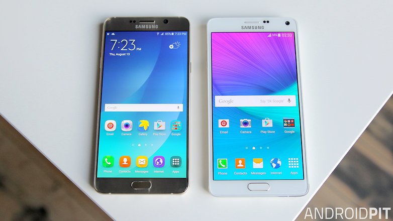 Galaxy Note 5 Vs Galaxy Note 4 Comparison Notably Different