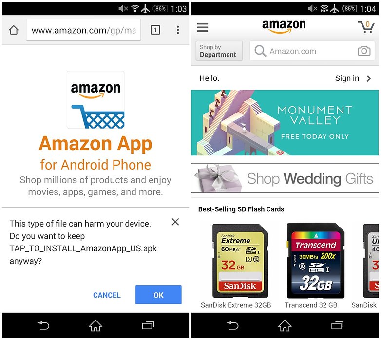 amazon app android free photo downloads