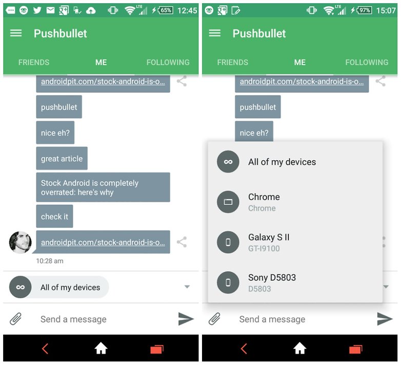 pushbullet screenshot