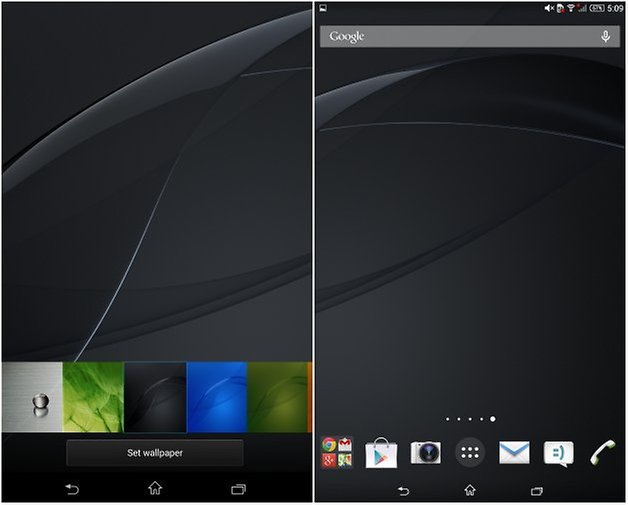 androidpit xperia z3 планшет компактные обои два