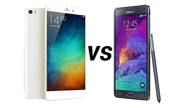Samsung Galaxy Note 4 vs MI note 4 ANDROIDPIT