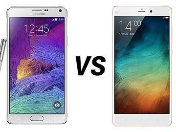 Samsung Galaxy Note 4 vs Xiaomi Mi Note - Comparaci&oacute;n de phablets