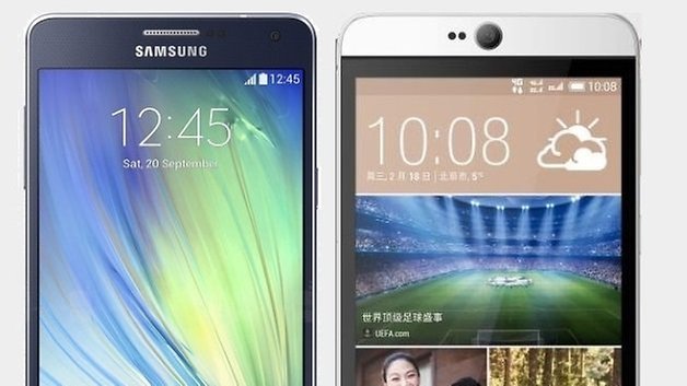 galaxy a7 htc desire 826