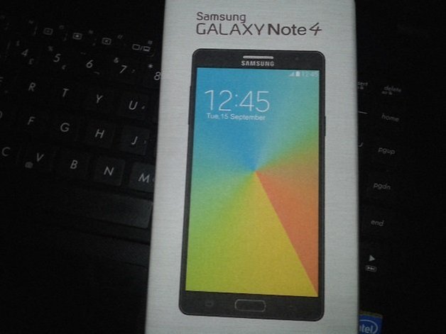 galaxy note 4 box