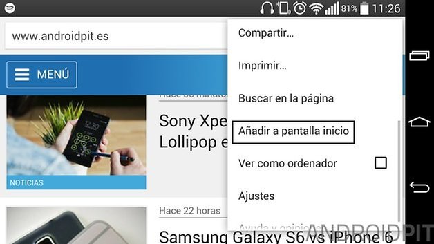 marcadores android 2