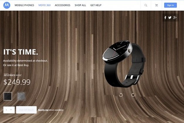 motorola sold out
