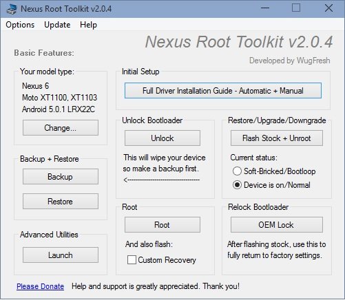 root nexus 6