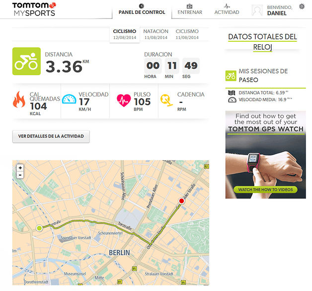 tomtom screenshot