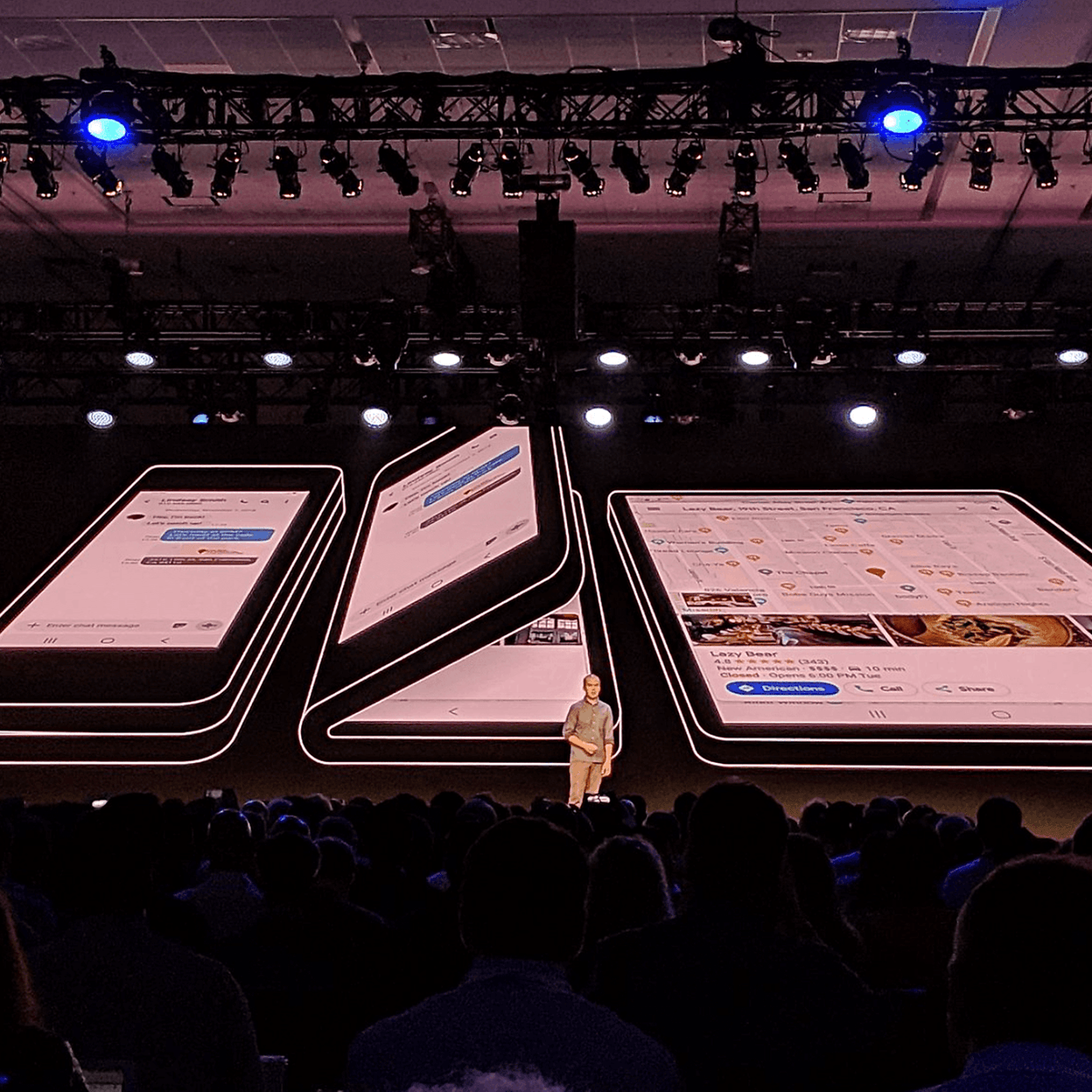 Infinity Flex Display e One UI: Samsung apresenta interface futurista e  tela dobrável