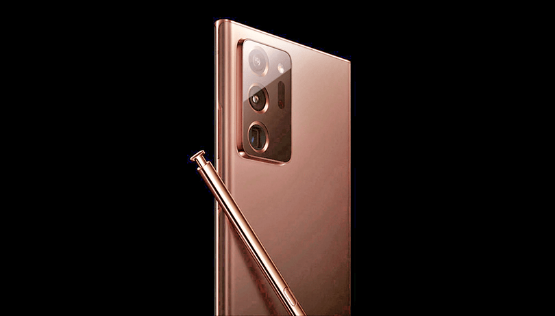 Site da Samsung vaza imagem oficial do Galaxy Note 20 Ultra