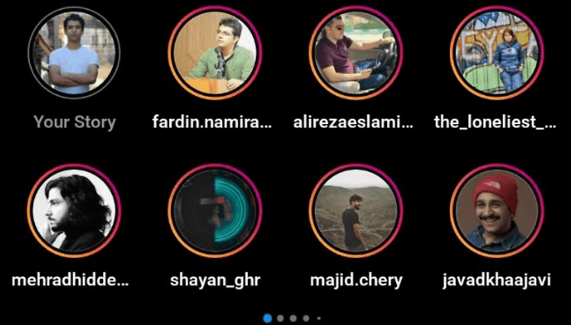 Instagram prepara duas fileiras de Stories em beta para Android