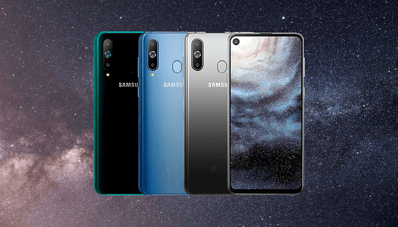 Galaxy A8s é lançado com até 8 GB de RAM, três câmeras e tela com notch circular