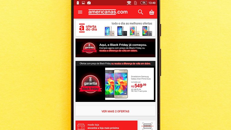 americanas lojas store apps