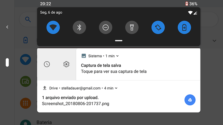 androidpie displai horizontal