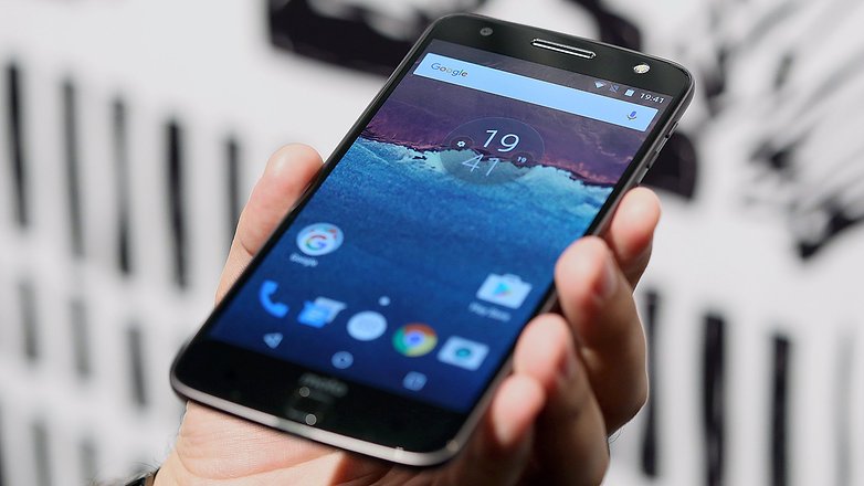 androidpit motoz tela