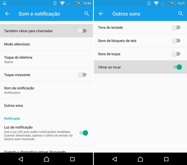 androidpit vibrarparachamadas