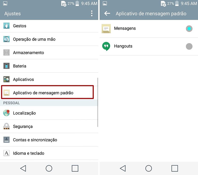 aplicativodemsgpadrao