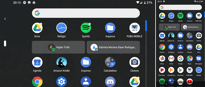 app actions android pie
