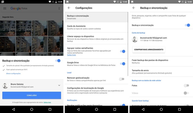back up google fotos tips security