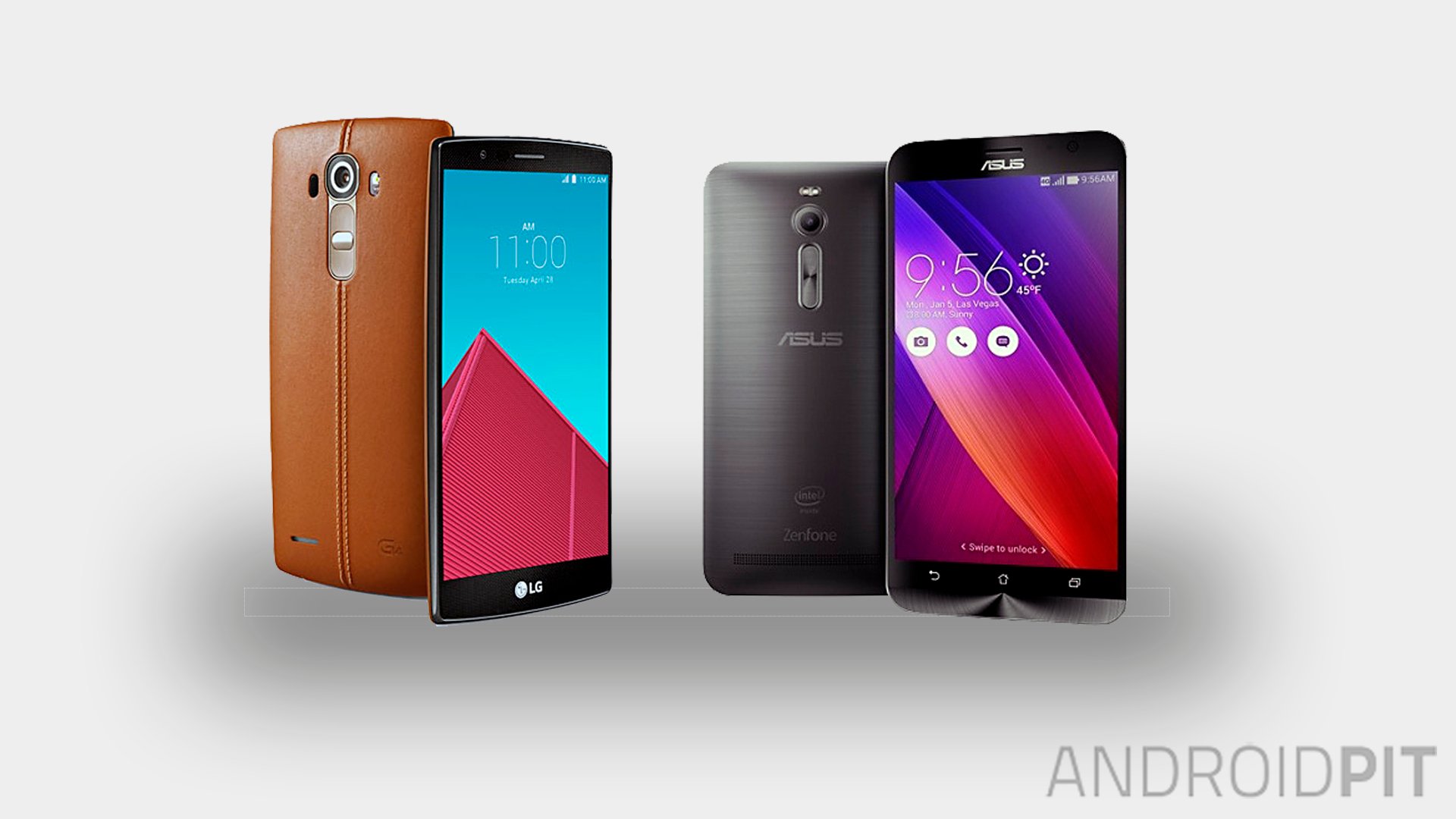 Test comparatif : Asus Zenfone 2 vs LG G4  AndroidPIT