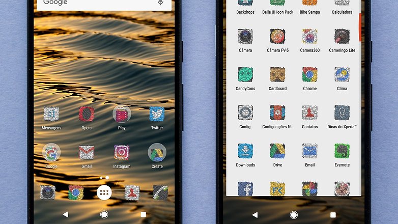 crumbled icon pack