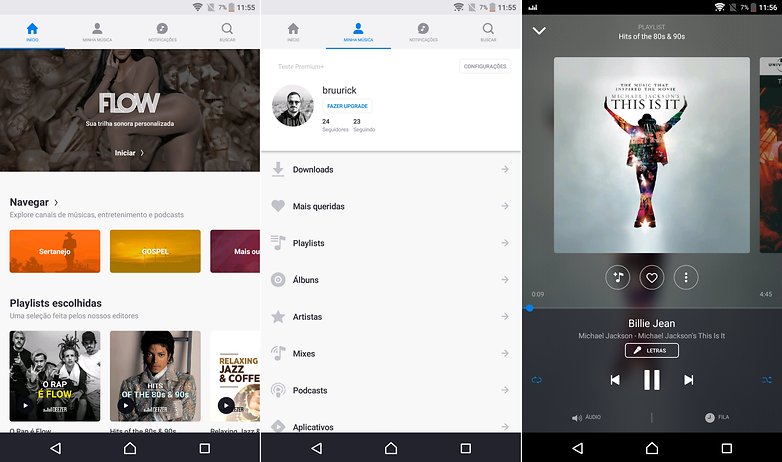 deezer app list streaming