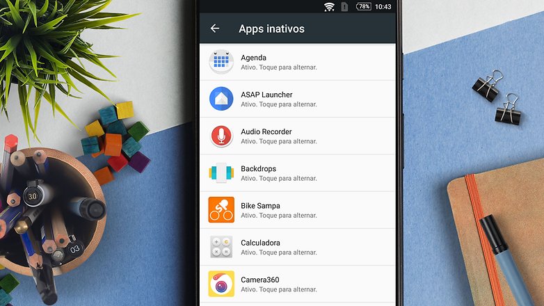 developer apps inativos