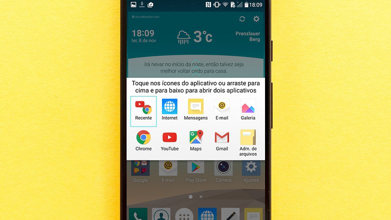 duas telas lg g3 tips