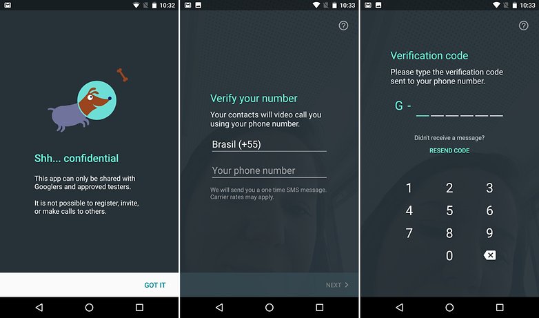 duo androidpit setting