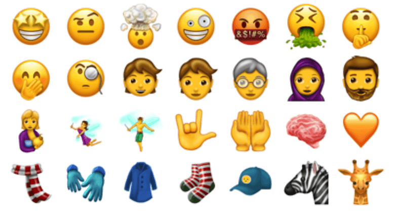 emojis unicode dez um