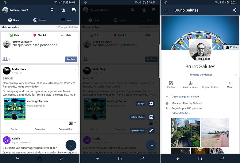 facebook cliente new apps