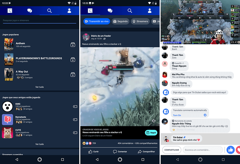 facebook gaming download