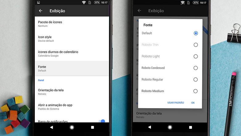 fonte action launcher
