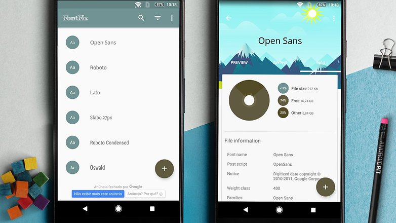 fontfix fonte android app