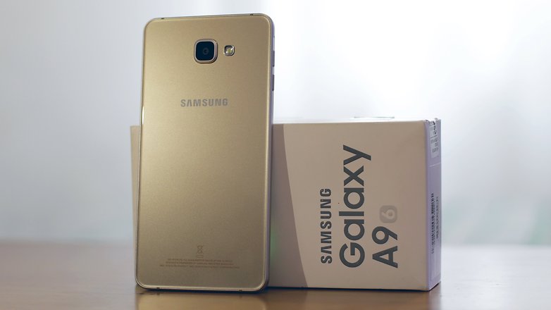 galaxy a9 review box back