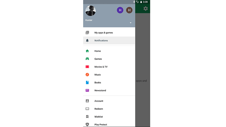 google play notificacoes update beta