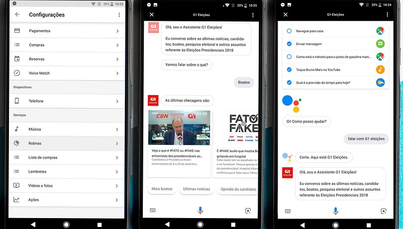 Google Assistente agora responde sobre eleições e ganha rotinas para múltiplas ações