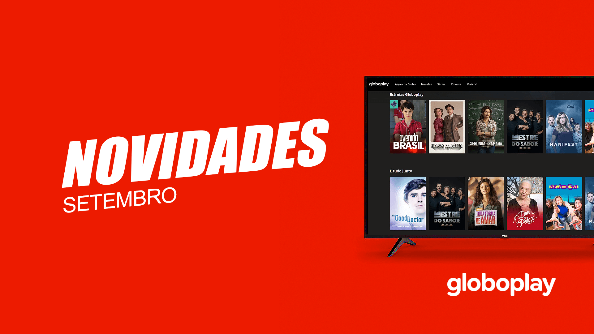 Globoplay Séries Que Entrarão No Catálogo Em Setembro 1858