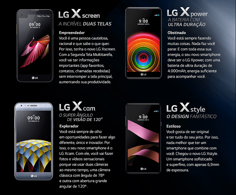 info lg x serie