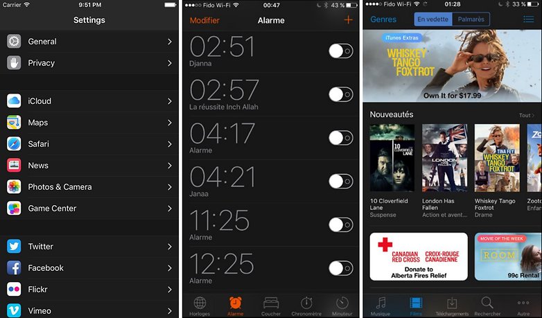 ios 10 dark theme mode