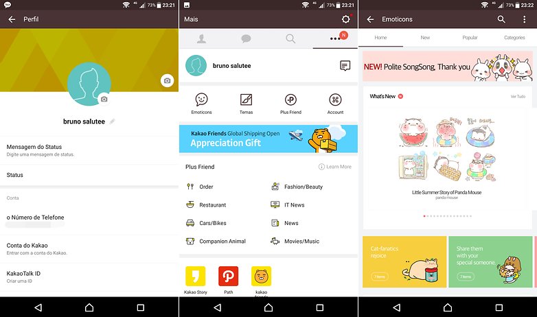 kakaotalk best apps message without number