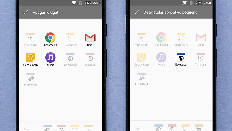 miniapps sony xperia tips