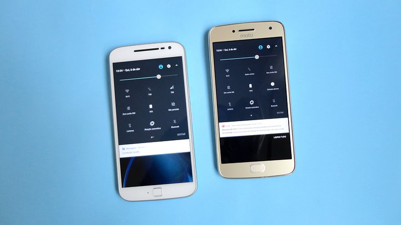 moto g4 moto g5 plus comparativo cinco