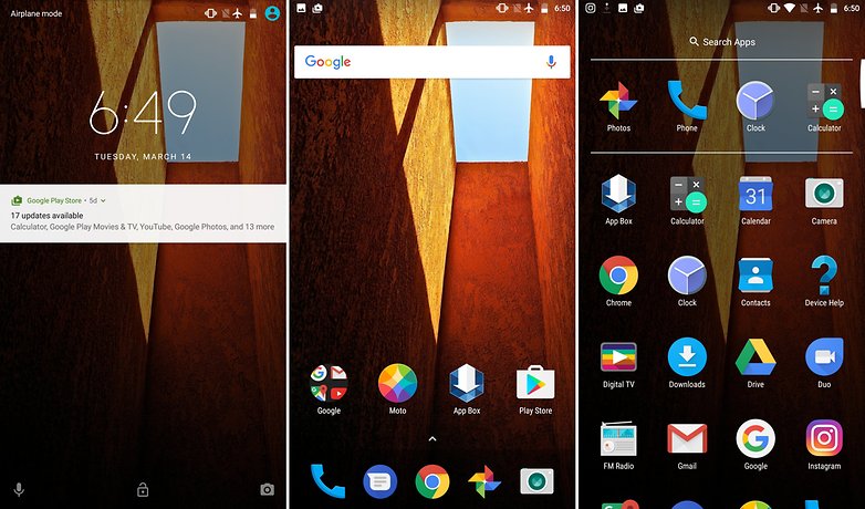 moto g5 plus android nougat